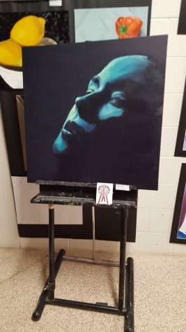 An award-winning piece at Art Expo created by Junior Brittany Spicer
