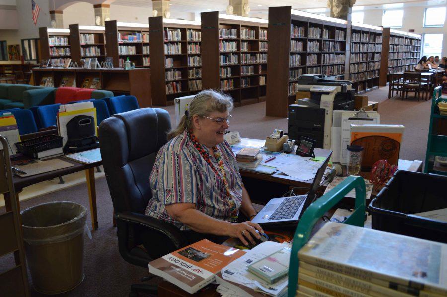 Librarian Mrs. Ruth Levan will retire at the end of this school year.