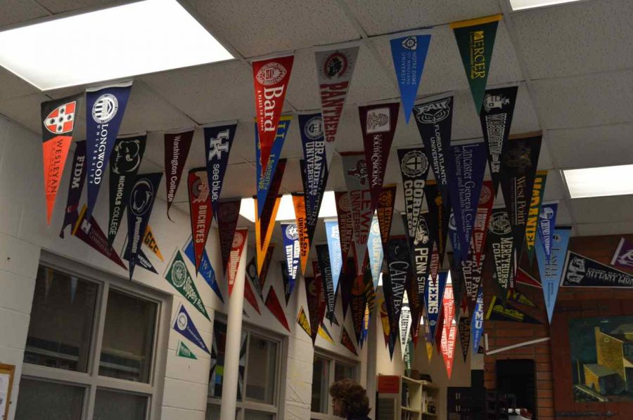 Seniors applying for college next fall worry about costs and acceptance to the school of their choice.
