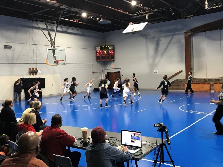 The girls basketball team played at a tournament in Washington D.C., where they lost both games.