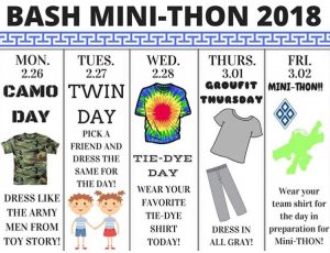 Spirit Week Aims to Psyche Up Students for Mini-THON