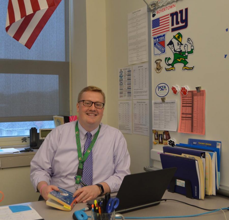 Mr. Brendan Dunne was hired this year as a Freshman English Teacher.