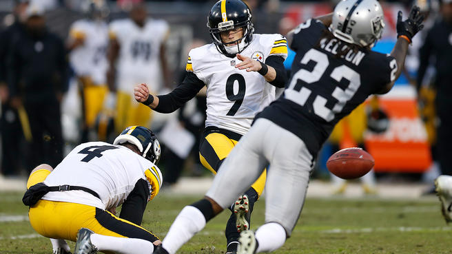 Boswell and The Steelers Slip Up in Oakland