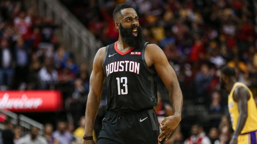 James+Harden+Records+50+Point+Triple-Double%2C+Lifts+Rockets+Over+Lakers