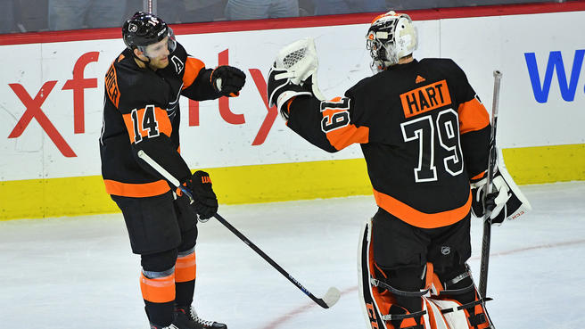 Couturier’s Hat Trick Lifts Flyers To Back-To-Back Wins