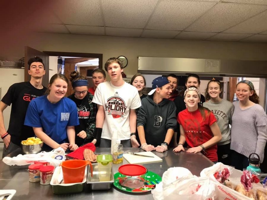 FCA Prepares Meal for Pottstown Church