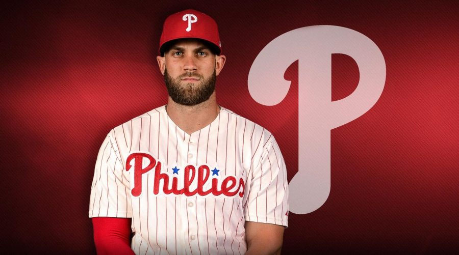 Star+right-fielder+Bryce+Harper+signed+a+13-year%2C+%24330+million+mega+contract+with+the+Phillies+on+Thursday+afternoon.