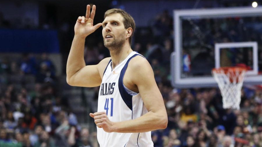 Dirk+Nowitzki+Moves+To+6th+In+All-Time+Scoring