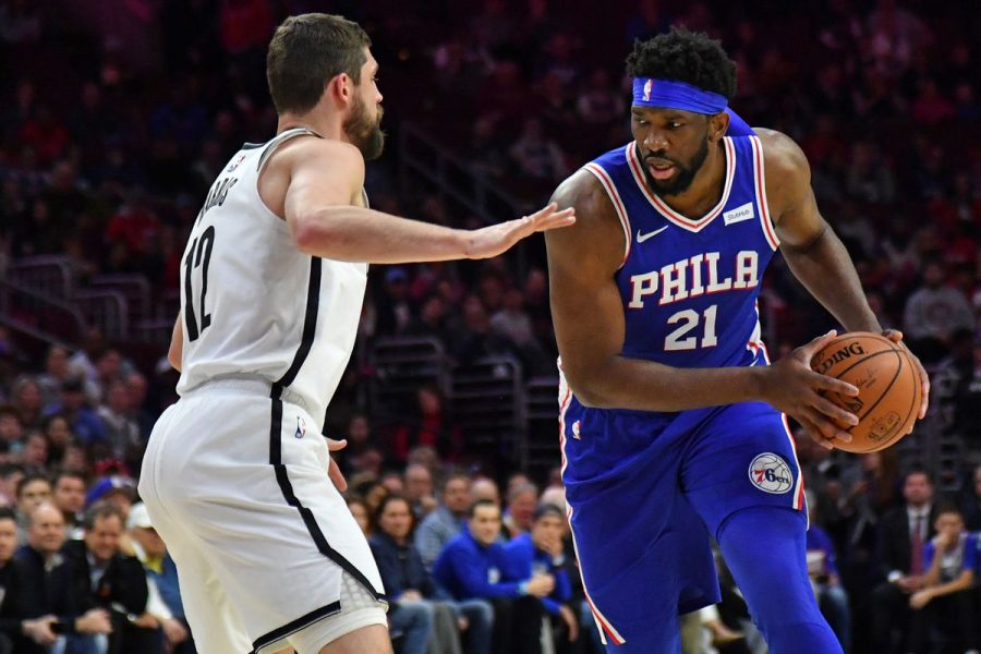 Sixers+Joel+Embiid+dropped+39+points+and+15+rebounds+on+the+Brooklyn+Nets+on+Thursday.