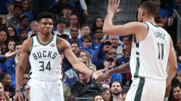 Bucks Sweep Pistons