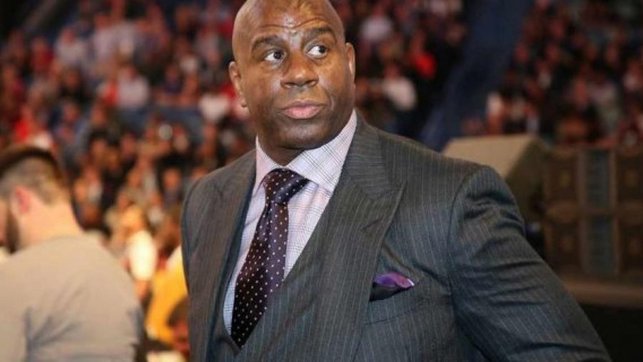 Magic+Johnson+Steps+Down