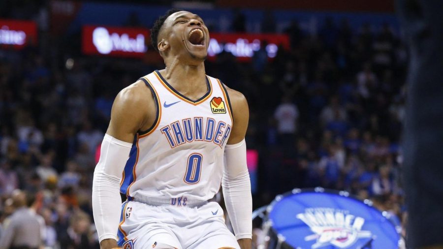 Russell Westbrook Records First 20-20-20 Game Since 1968