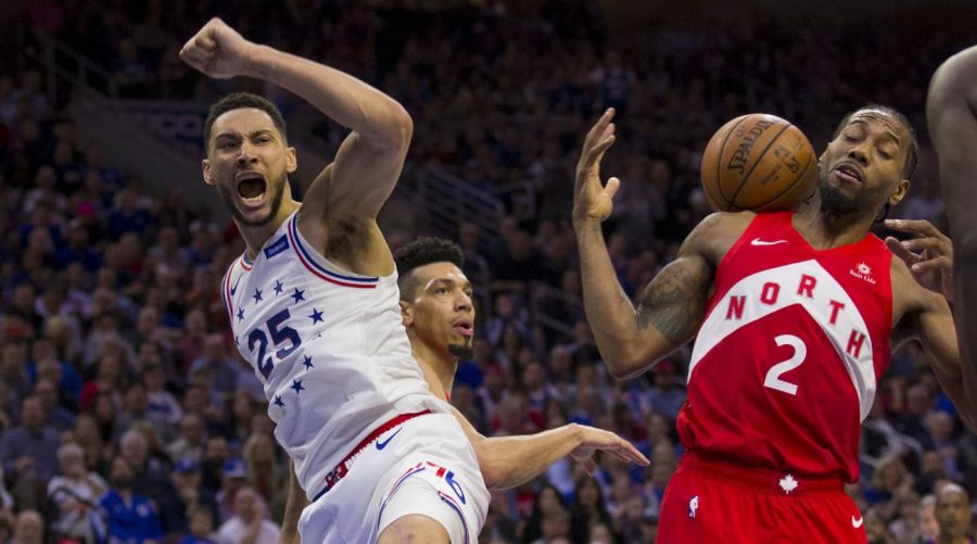 Sixers+Ben+Simmons+scored+21+as+the+Sixers+defeated+Kawhi+Leonard+and+the+Raptors+in+game+6+of+the+Eastern+Conference+Semi-Finals.