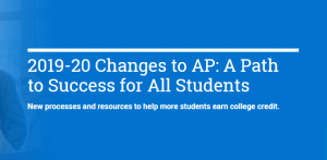 Collegeboard introduces new AP changes for this coming school year, which is subject to much criticism.