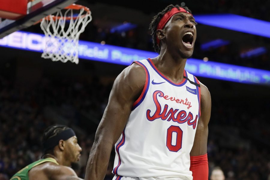 Sixers+Josh+Richardson+led+the+team+in+scoring+with+29+points+as+the+Sixers+beat+the+Celtics+109-98+on+Thursday.+