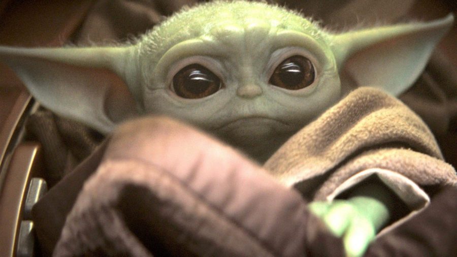 What is considered to be the cutest photo of Baby Yoda