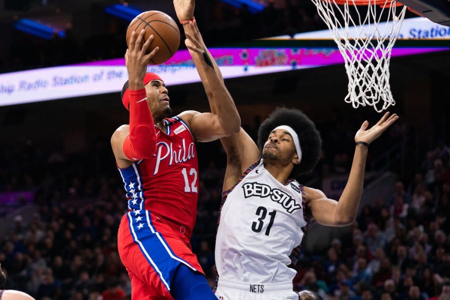 Sixers Tobias Harris scored 34 points as the Sixers defeated the Brooklyn Nets 117-106 on Wednesday.