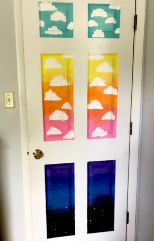 Door art by BASH student Anastasia Davis