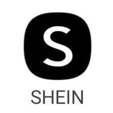 The logo for the clothing website Shein. 