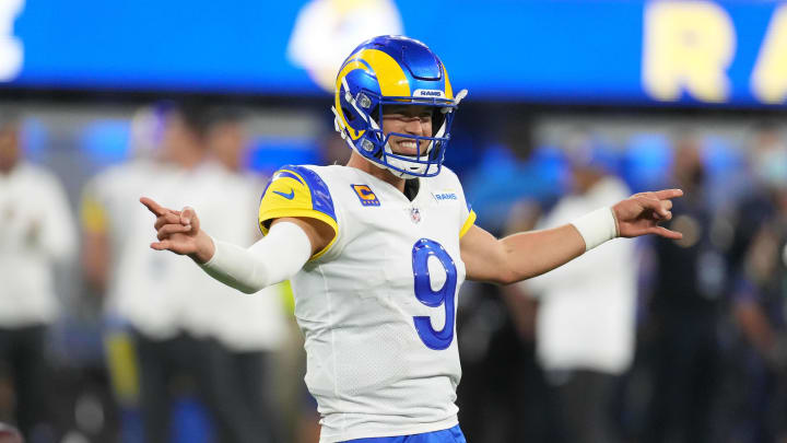 Rams quarterback, Matthew Stafford posted a 156.1 QBR in Week 1 against the Chicago Bears, making it his best single game rating ever in just one game with the team, showing how bad the Detroit Lions were for him. 