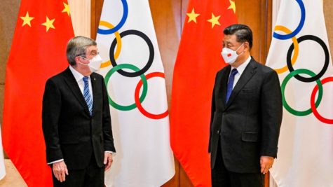 Chinese President Xi Jinping meets with Olympic President ahead of Beijing 2022. 