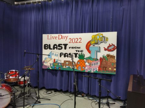 The Live Day drawing shown in the TV Studio.