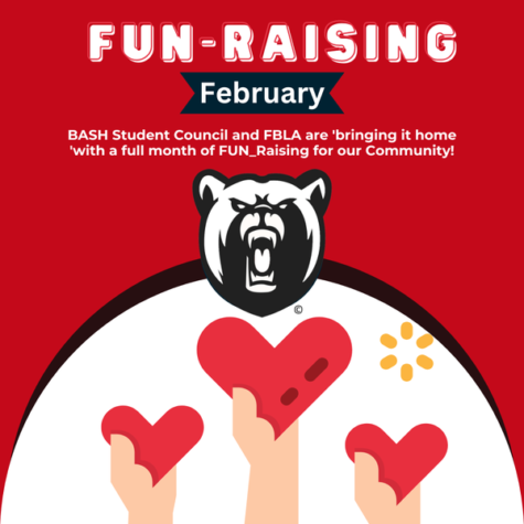 Poster for this years brand new  Fun-Raising Febuary charity! 