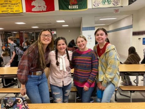 BASH students dressed up for Country VS Country Club  day!
