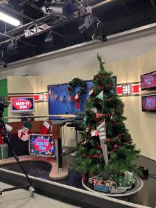 BASH TV news Christmas tree