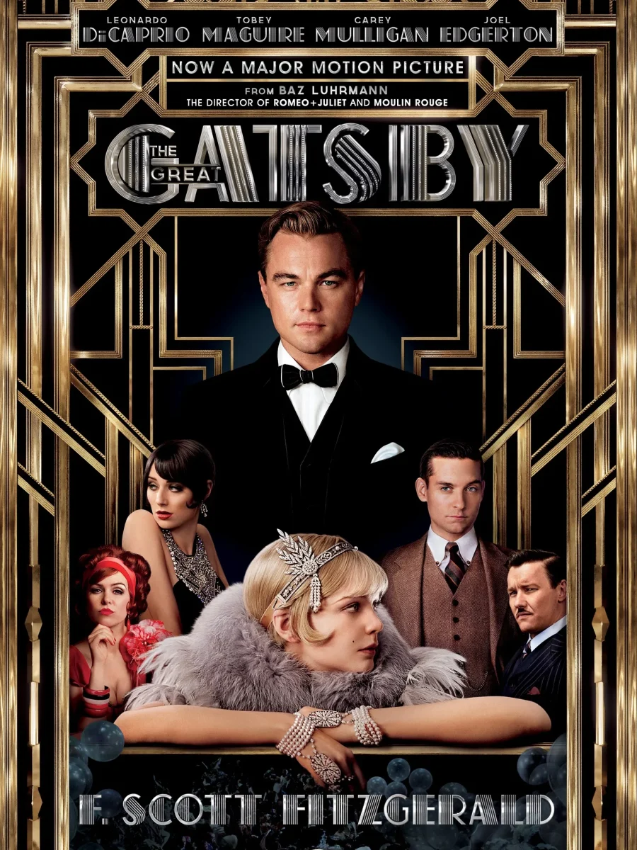 This is the cover of the Gatsby movie, which is what the theme is based on.