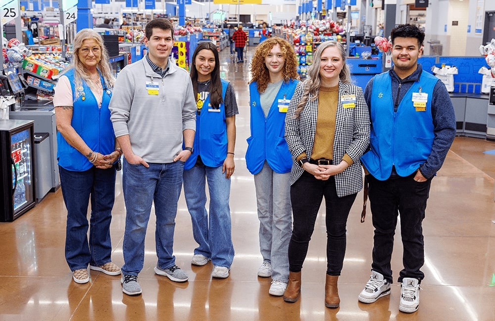 Walmart store associates, as the company plans to accelerate their career pathway.