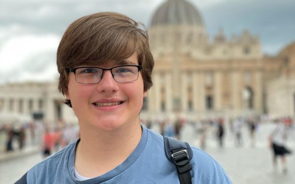 John Loos at the Vatican