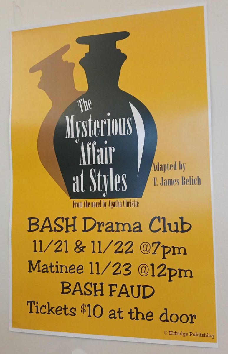 BASH Drama Club announces the fall play!