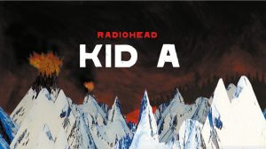 The album cover for Radiohead's fourth studio album, Kid A.