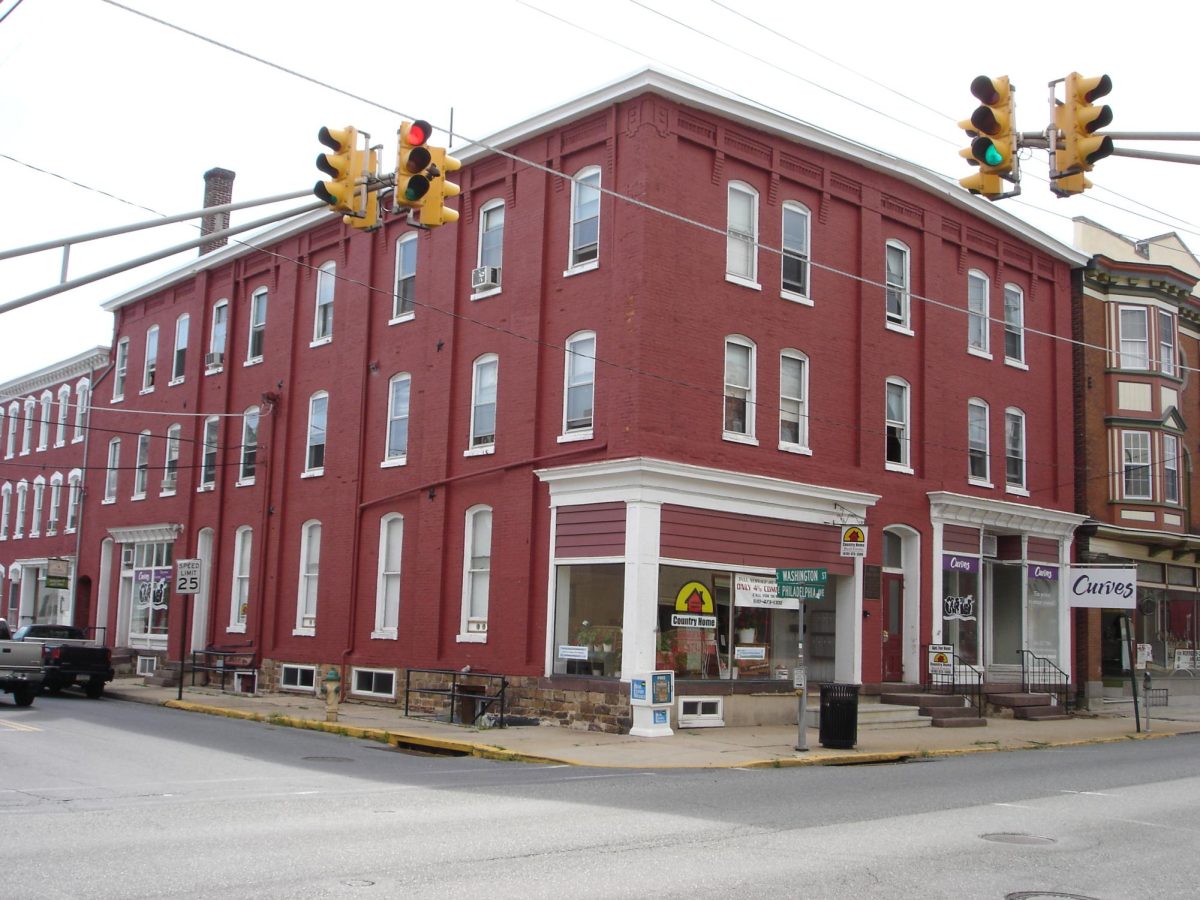 Rhoads Opera House building located in Boyertown Pennsylvania